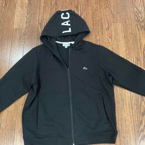Lacoste Mens XL Full-zip Hoodie